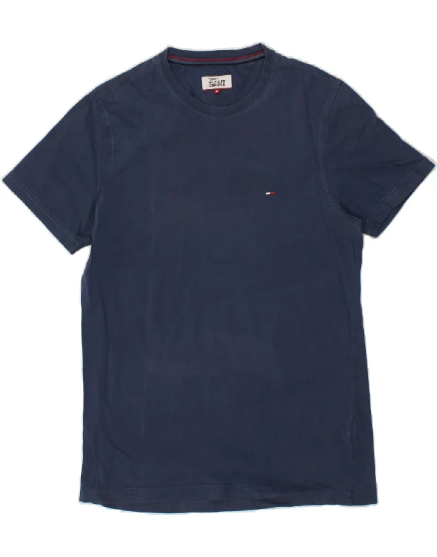 TOMMY HILFIGER Mens T-Shirt Top Medium Navy Blue Cotton-- Polka Dot Checkered Tartan TOMMY HILFIGER Mens T-Shirt Top Medium Navy Blue Cotton-- Polka Dot Checkered Tartan