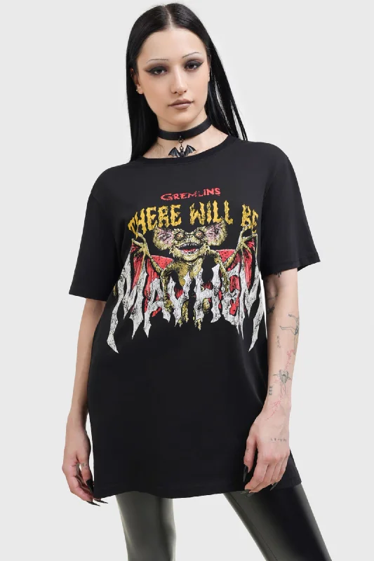 Will Be Mayhem T Shirt-- Terry Blend Velvet Blend Canvas Blend