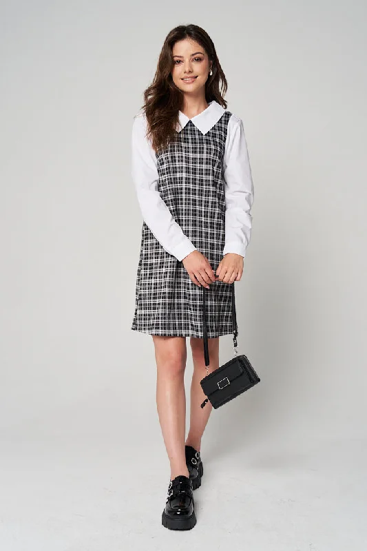 Mini Dress Casual Mini Dress with Pockets