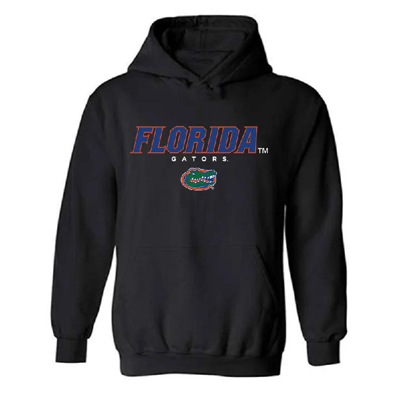Florida - NCAA Women's Soccer : Ryleigh Acosta - Hooded Sweatshirt Hoodie with Stripes Bold Sporty Florida - NCAA Women's Soccer : Ryleigh Acosta - Hooded Sweatshirt Hoodie with Stripes Bold Sporty