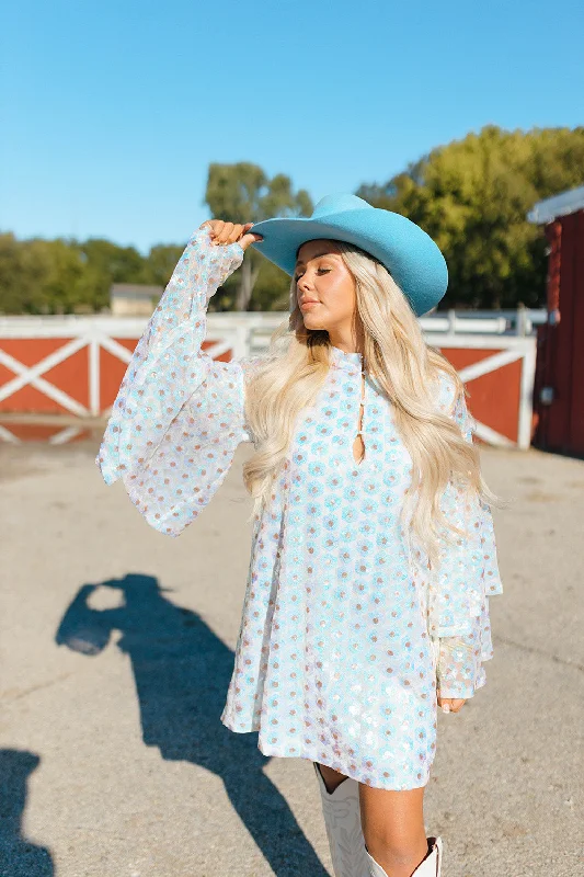 Gayle Long Sleeve Mini Dress - Top Notch Cozy Sweater Mini Dress