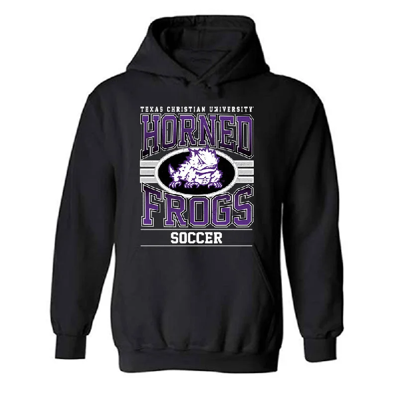TCU - NCAA Women's Soccer : Bella Diorio - Hooded Sweatshirt Classic Fashion Shersey Hoodie with Pastel Soft Subtle