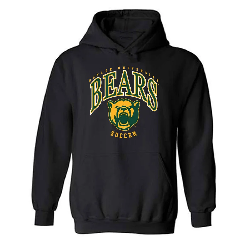 Baylor - NCAA Women's Soccer : Blythe Obar - Hooded Sweatshirt Classic Fashion Shersey Hoodie with V-Neck Classic Versatile Baylor - NCAA Women's Soccer : Blythe Obar - Hooded Sweatshirt Classic Fashion Shersey Hoodie with V-Neck Classic Versatile