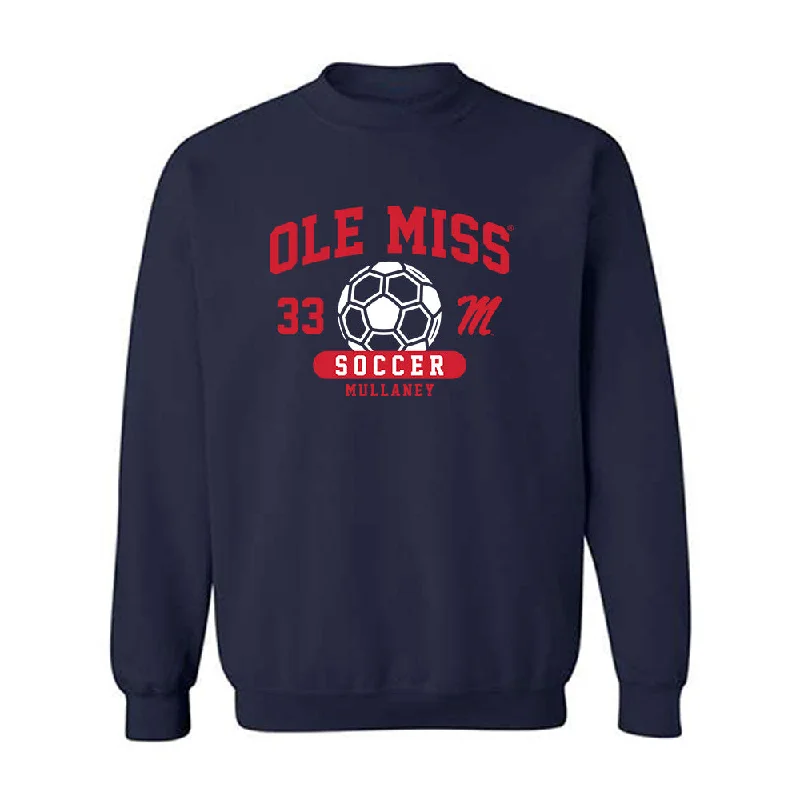 Ole Miss - NCAA Women's Soccer : Brenlin Mullaney - Classic Fashion Shersey Crewneck Sweatshirt Hoodie with Drop Shoulder Relaxed Streetwear Ole Miss - NCAA Women's Soccer : Brenlin Mullaney - Classic Fashion Shersey Crewneck Sweatshirt Hoodie with Drop Shoulder Relaxed Streetwear