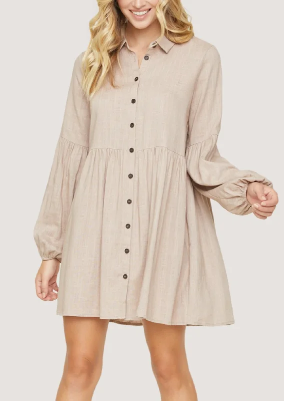 Weekend Bliss Mini Dress Classic Shift Mini Dress