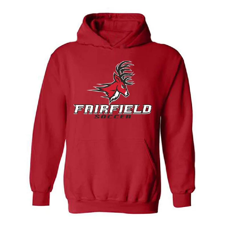 Fairfield - NCAA Women's Soccer : Arden MacNeil - Hooded Sweatshirt Classic Shersey Hoodie with Pocket Utility Practical Fairfield - NCAA Women's Soccer : Arden MacNeil - Hooded Sweatshirt Classic Shersey Hoodie with Pocket Utility Practical