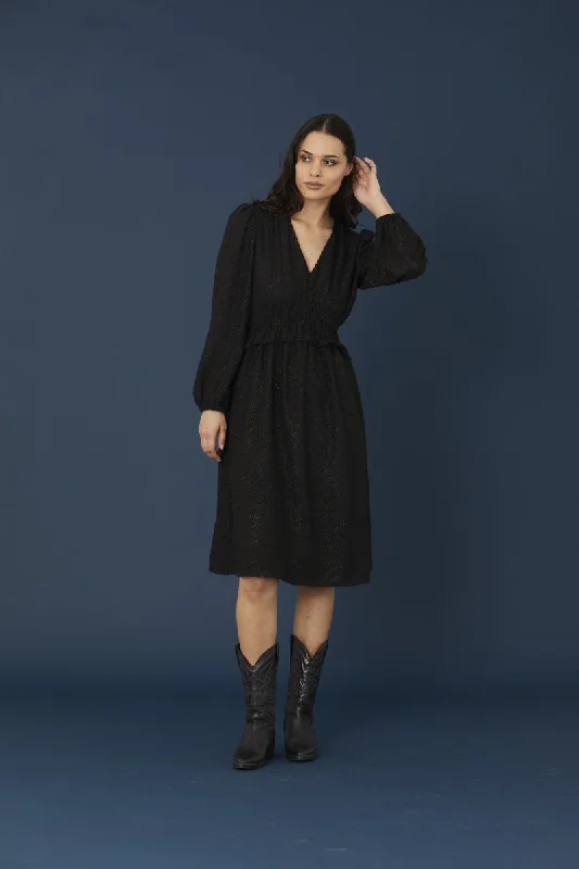 Cambria Dress - Black Tunics Luxurious high-end