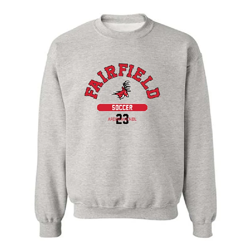Fairfield - NCAA Women's Soccer : Arden MacNeil - Crewneck Sweatshirt Classic Fashion Shersey Hoodie Crop Top Short Trendy Fairfield - NCAA Women's Soccer : Arden MacNeil - Crewneck Sweatshirt Classic Fashion Shersey Hoodie Crop Top Short Trendy