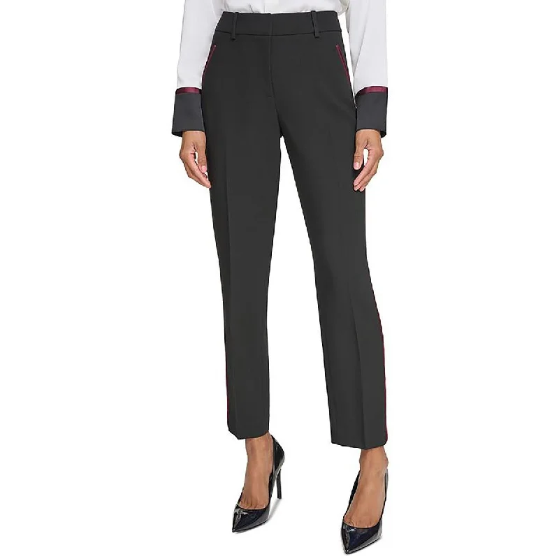 Womens Tuxedo Pants Ankle Ankle Pants Warm Wool Trousers