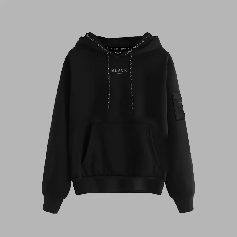 Blvck Tokyo Hoodie Hoodie with Sequins Glamorous Eye-catching