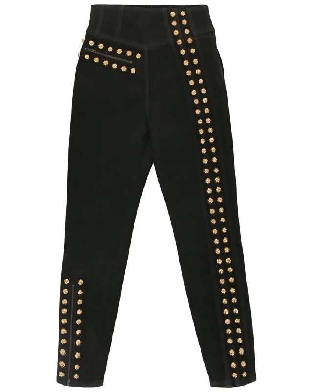 Gucci Coated Denim Pant Soft Stretch Trousers