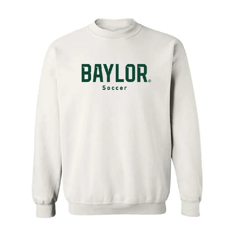 Baylor - NCAA Women's Soccer : Paisley Mabra - Crewneck Sweatshirt Hoodie with Raw Hem Edgy Unfinished Baylor - NCAA Women's Soccer : Paisley Mabra - Crewneck Sweatshirt Hoodie with Raw Hem Edgy Unfinished