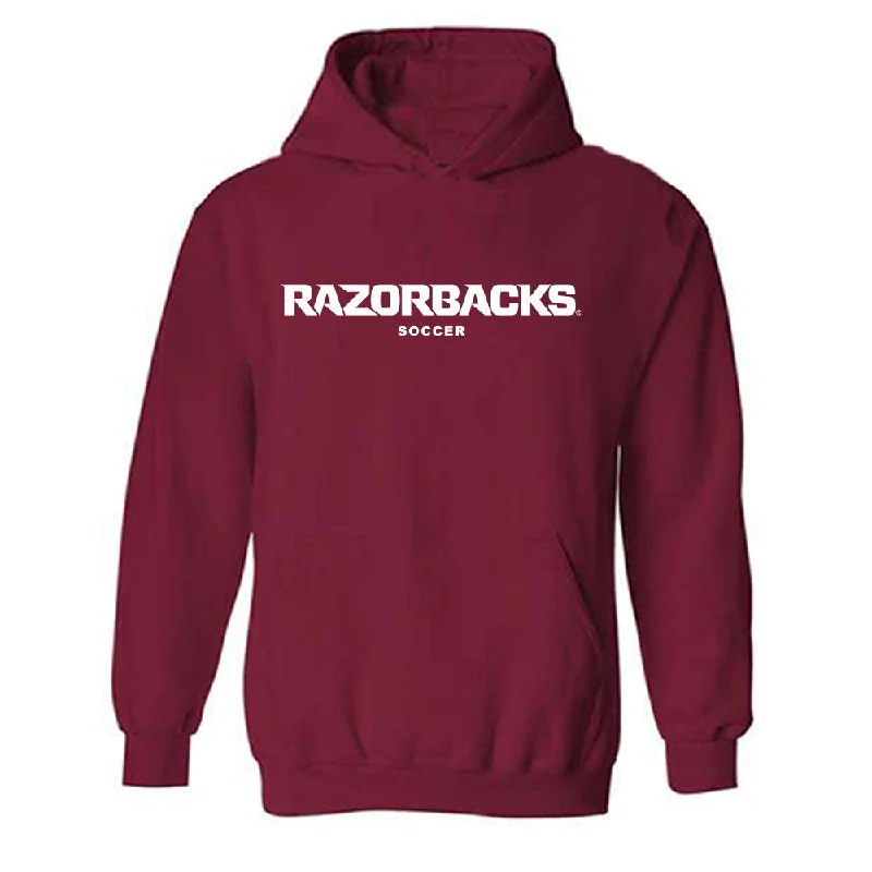 Arkansas - NCAA Women's Soccer : Kyndal Ewertz - Classic Shersey Hooded Sweatshirt Cotton Hoodie Fleece Lining Warmth
