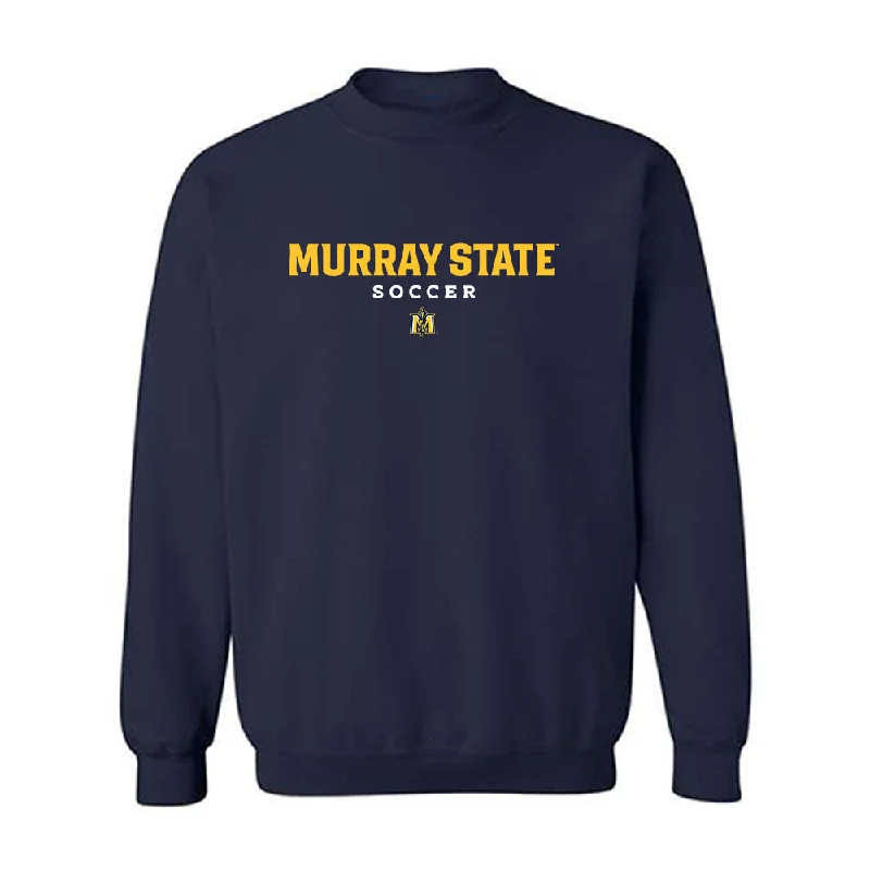 Murray State - NCAA Women's Soccer : Mackenna Murgatroyd - Crewneck Sweatshirt Classic Shersey Hoodie with Mesh Breathable Sporty Murray State - NCAA Women's Soccer : Mackenna Murgatroyd - Crewneck Sweatshirt Classic Shersey Hoodie with Mesh Breathable Sporty