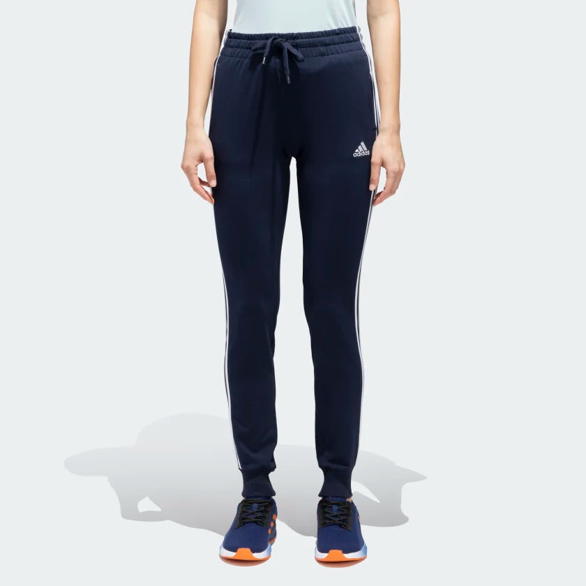 Adidas Women Sport Inspired 3-Stripes Training Pants Soft Stretch Pants