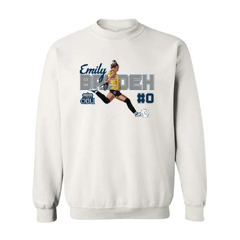 Old Dominion - NCAA Women's Soccer : Emily Bredek - Crewneck Sweatshirt Hoodie with Oversized Fit Loose Comfortable Old Dominion - NCAA Women's Soccer : Emily Bredek - Crewneck Sweatshirt Hoodie with Oversized Fit Loose Comfortable