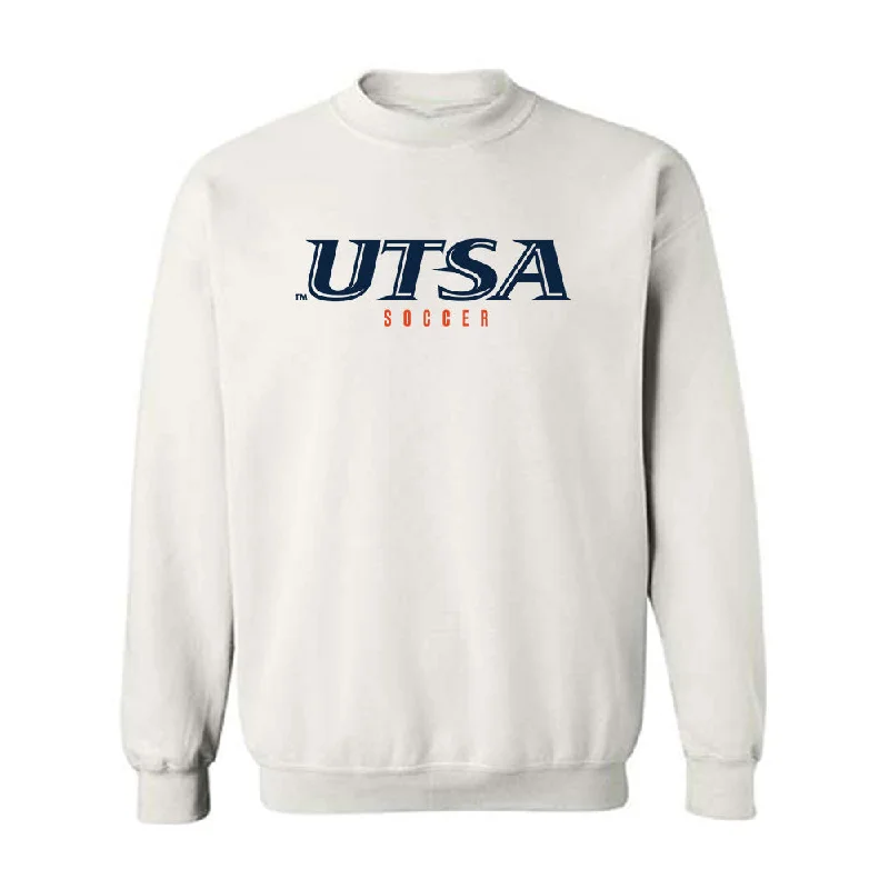 UTSA - NCAA Women's Soccer : Peyton Godbey - Crewneck Sweatshirt Hoodie with Rolled Sleeves Casual Relaxed UTSA - NCAA Women's Soccer : Peyton Godbey - Crewneck Sweatshirt Hoodie with Rolled Sleeves Casual Relaxed