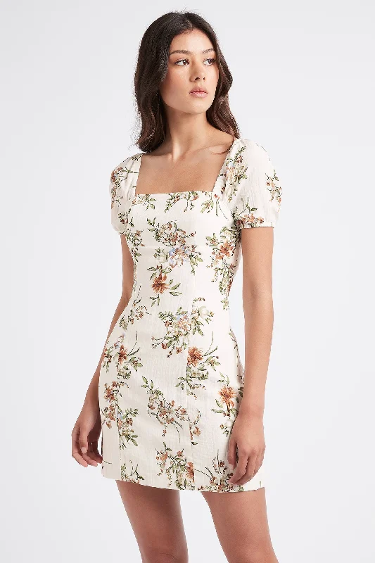 Indira Mini Dress Trendy Tie-Dye Mini Dress