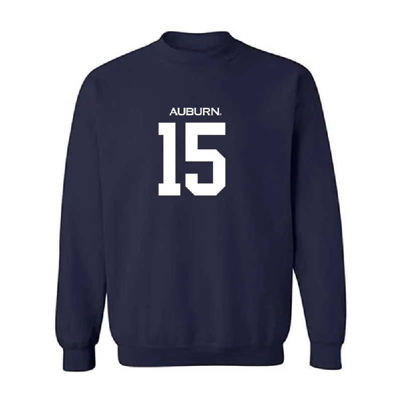 Auburn - NCAA Women's Soccer : Sydnie Thibodaux - Replica Shersey Crewneck Sweatshirt Hoodie with Hood Adjustable Protection Auburn - NCAA Women's Soccer : Sydnie Thibodaux - Replica Shersey Crewneck Sweatshirt Hoodie with Hood Adjustable Protection