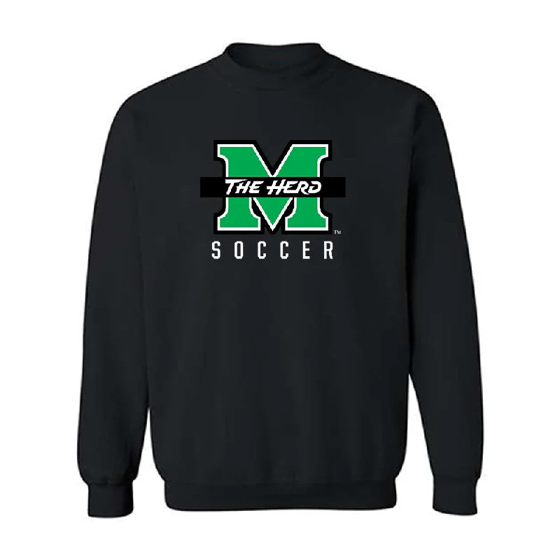Marshall - NCAA Women's Soccer : Madison Townes - Black Classic Shersey Sweatshirt Hoodie with Button Classic Timeless Marshall - NCAA Women's Soccer : Madison Townes - Black Classic Shersey Sweatshirt Hoodie with Button Classic Timeless