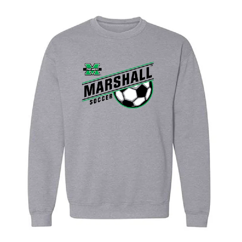 Marshall - NCAA Women's Soccer : Ella Dinwiddie - Sport Grey Generic Sweatshirt Hoodie with Magnetic Closure Innovative Modern Marshall - NCAA Women's Soccer : Ella Dinwiddie - Sport Grey Generic Sweatshirt Hoodie with Magnetic Closure Innovative Modern