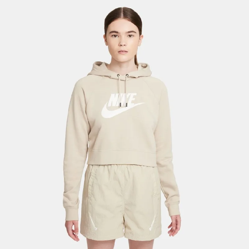 Nike Sportswear Essential Women's Cropped Hoodie Hoodie with Print Artistic Unique