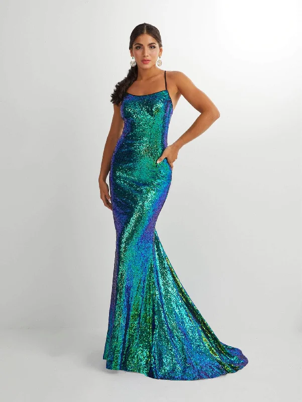Studio 17 - 12914 Fitted Bodice Evening Dresses Tunics Winter warm