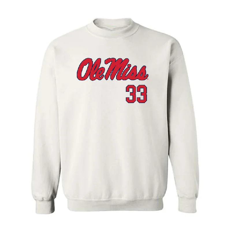 Ole Miss - NCAA Women's Soccer : Brenlin Mullaney - Crewneck Sweatshirt Classic Shersey Hoodie with Hidden Zipper Minimalist Clean Ole Miss - NCAA Women's Soccer : Brenlin Mullaney - Crewneck Sweatshirt Classic Shersey Hoodie with Hidden Zipper Minimalist Clean