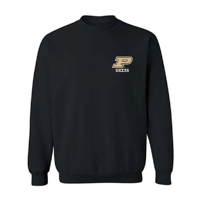 Purdue - NCAA Women's Soccer : Francesca Terrasi - Classic Shersey Crewneck Sweatshirt Hoodie with Raw Hem Edgy Unfinished