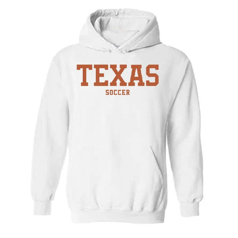 Texas - NCAA Women's Soccer : Cambry Patrick - Classic Shersey Hooded Sweatshirt Hoodie with Button Classic Timeless Texas - NCAA Women's Soccer : Cambry Patrick - Classic Shersey Hooded Sweatshirt Hoodie with Button Classic Timeless