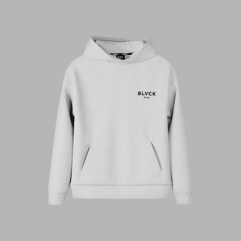 Blvck Shades Hoodie 'White' Hoodie with Print Artistic Unique