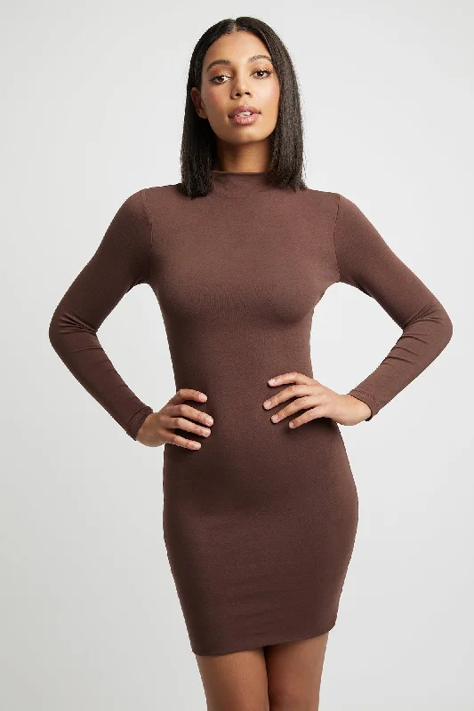 Annika Mini Dress Modern Satin Mini Dress
