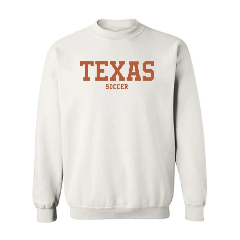 Texas - NCAA Women's Soccer : Kendall Sproat - Classic Shersey Crewneck Sweatshirt Hoodie with Fur Luxurious Winter Texas - NCAA Women's Soccer : Kendall Sproat - Classic Shersey Crewneck Sweatshirt Hoodie with Fur Luxurious Winter