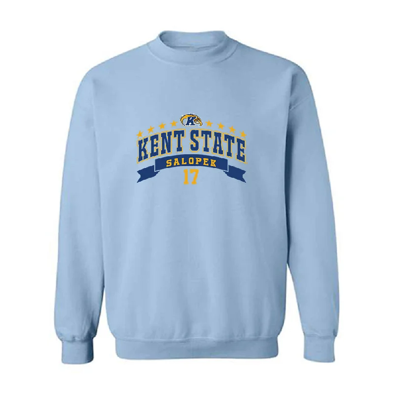Kent State - NCAA Women's Soccer : Kelsey Salopek - Crewneck Sweatshirt Classic Fashion Shersey Hoodie with Double Zipper Versatile Adjustable Kent State - NCAA Women's Soccer : Kelsey Salopek - Crewneck Sweatshirt Classic Fashion Shersey Hoodie with Double Zipper Versatile Adjustable