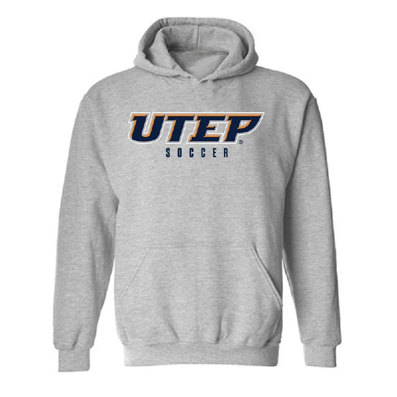 UTEP - NCAA Women's Soccer : Alexandria Stickney - Hooded Sweatshirt Hoodie with V-Neck Classic Versatile UTEP - NCAA Women's Soccer : Alexandria Stickney - Hooded Sweatshirt Hoodie with V-Neck Classic Versatile