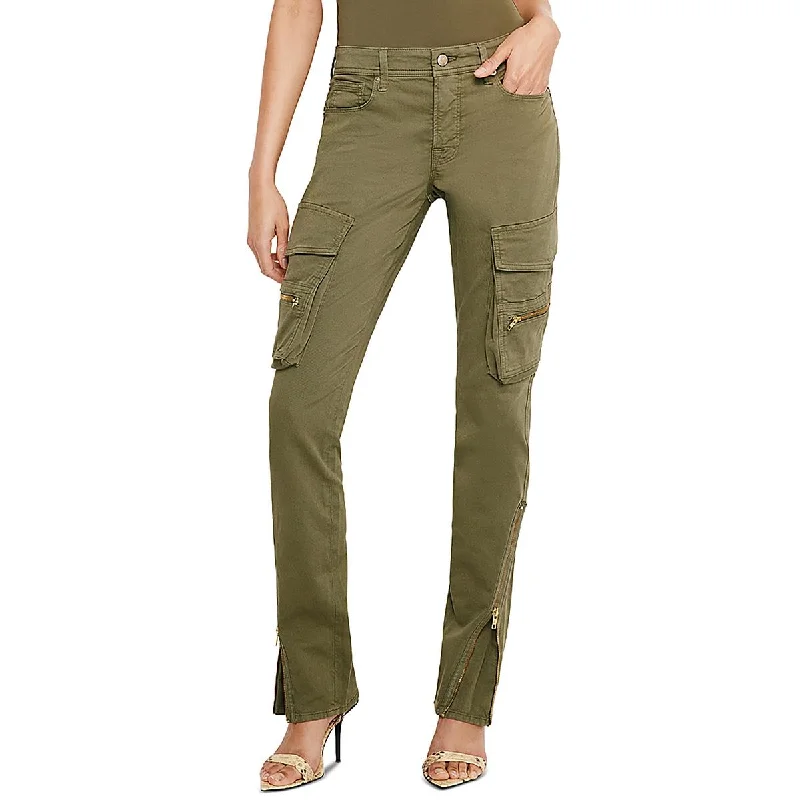 Womens Skinny Ankle Cargo Pants Lightweight Jogger Pants