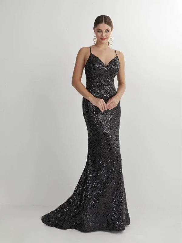 Studio 17 - 12909 Fitted Bodice Evening Dresses Tunics Spring floral