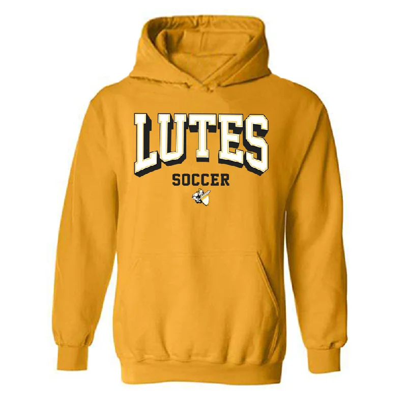 PLU - NCAA Women's Soccer : Julia Causbie - Hooded Sweatshirt Classic Shersey Hoodie with Hem Frayed Vintage Worn PLU - NCAA Women's Soccer : Julia Causbie - Hooded Sweatshirt Classic Shersey Hoodie with Hem Frayed Vintage Worn