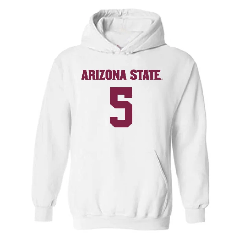 Arizona State - NCAA Women's Soccer : Olivia Coleman - Hooded Sweatshirt Hoodie with Applique Textured Unique Arizona State - NCAA Women's Soccer : Olivia Coleman - Hooded Sweatshirt Hoodie with Applique Textured Unique