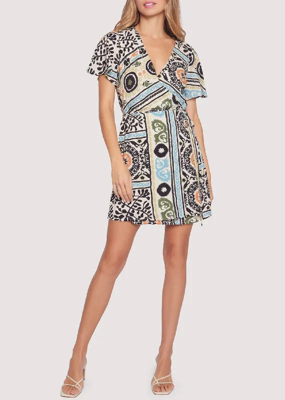 Oracle Mini Dress Chic Tropical Mini Dress