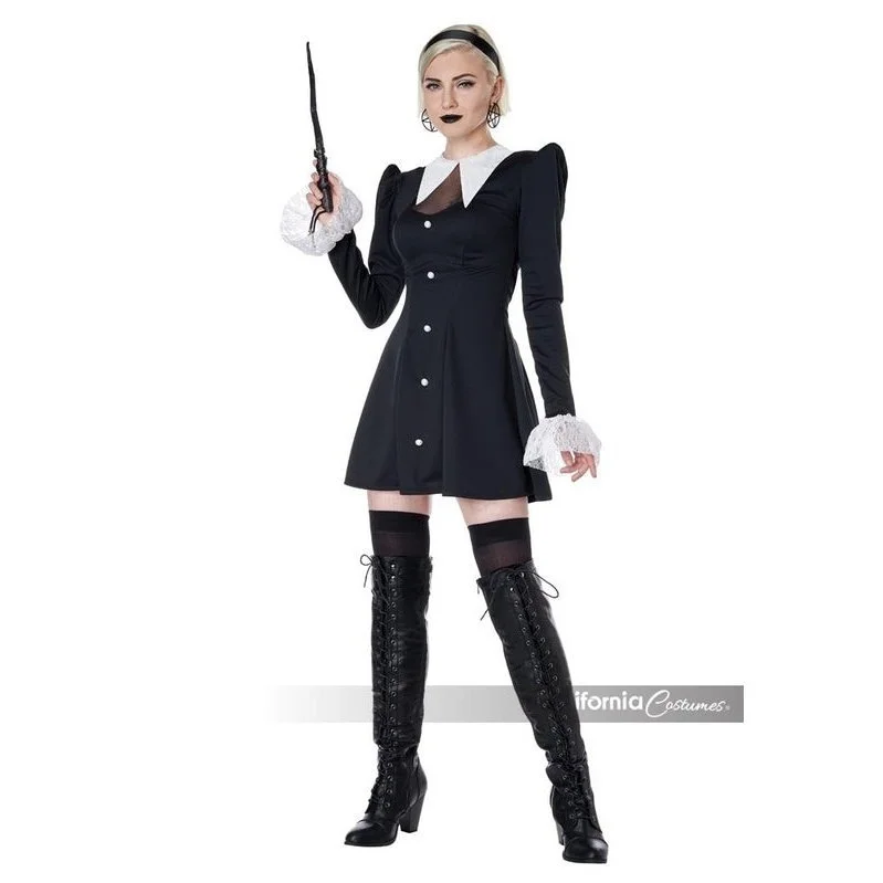 Gothic Mini Dress / Adult Comfortable Wrap Mini Dress