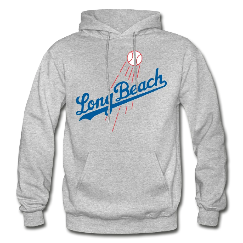 Blue Crew | Heather Gray Hoodie Hoodie with Oversized Fit Loose Comfortable