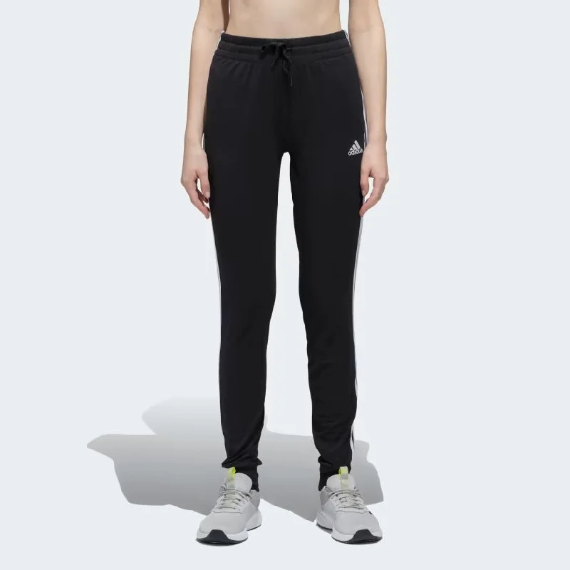 Adidas Women Sport Inspired 3-Stripes Training Pants Elegant Wool Trousers