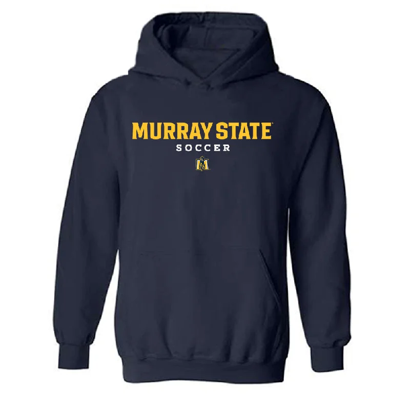 Murray State - NCAA Women's Soccer : Ava Roberson - Hooded Sweatshirt Classic Shersey Hoodie with Reflective Safety Nightwear Murray State - NCAA Women's Soccer : Ava Roberson - Hooded Sweatshirt Classic Shersey Hoodie with Reflective Safety Nightwear
