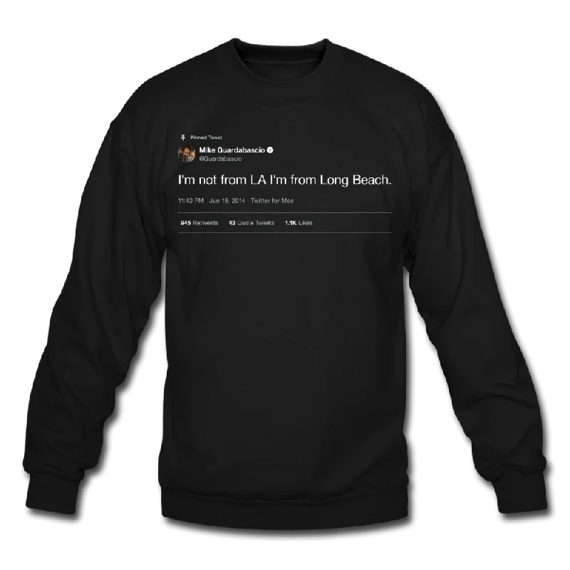 Pinned Tweet | Black Sweatshirt Hoodie with Elastic Waist Stretchable Comfortable