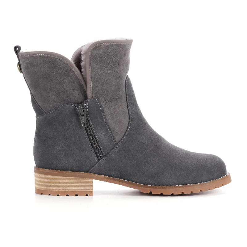 Chloe - Sheepskin dress boot Tunics Long Elegant