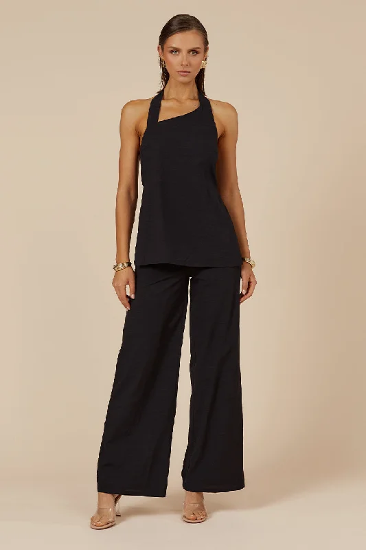 SAPHIRA PANT - BLACK Formal Slim Pants