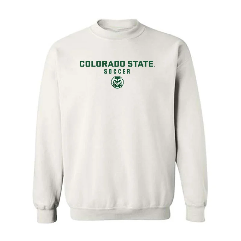 Colorado State - NCAA Women's Soccer : Ali Yoshida - Crewneck Sweatshirt Classic Shersey Hoodie with Batwing Sleeves Loose Dramatic Colorado State - NCAA Women's Soccer : Ali Yoshida - Crewneck Sweatshirt Classic Shersey Hoodie with Batwing Sleeves Loose Dramatic