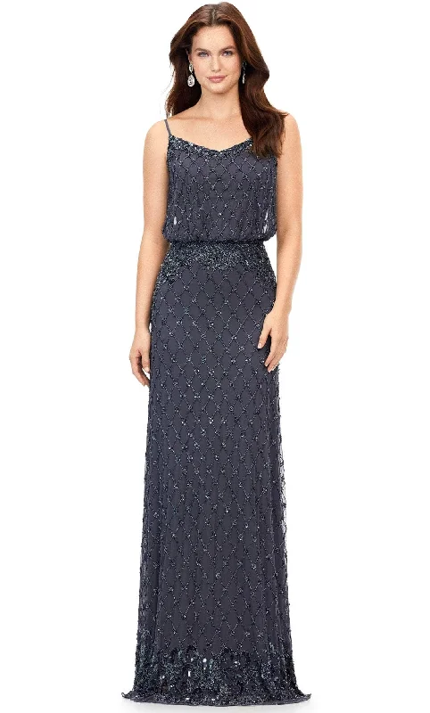 Ashley Lauren 11206 - Blouson Dress Elegant Long Evening