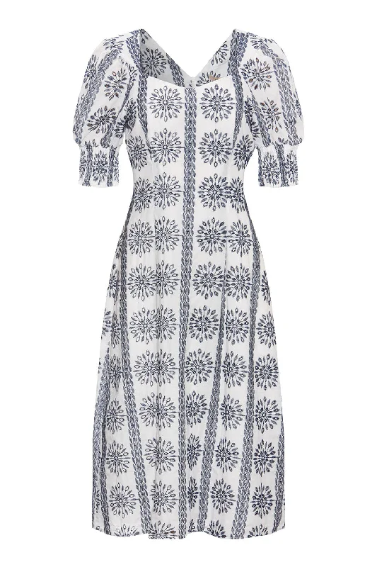 Carlotta dress - Blue Tunics Luxurious high-end
